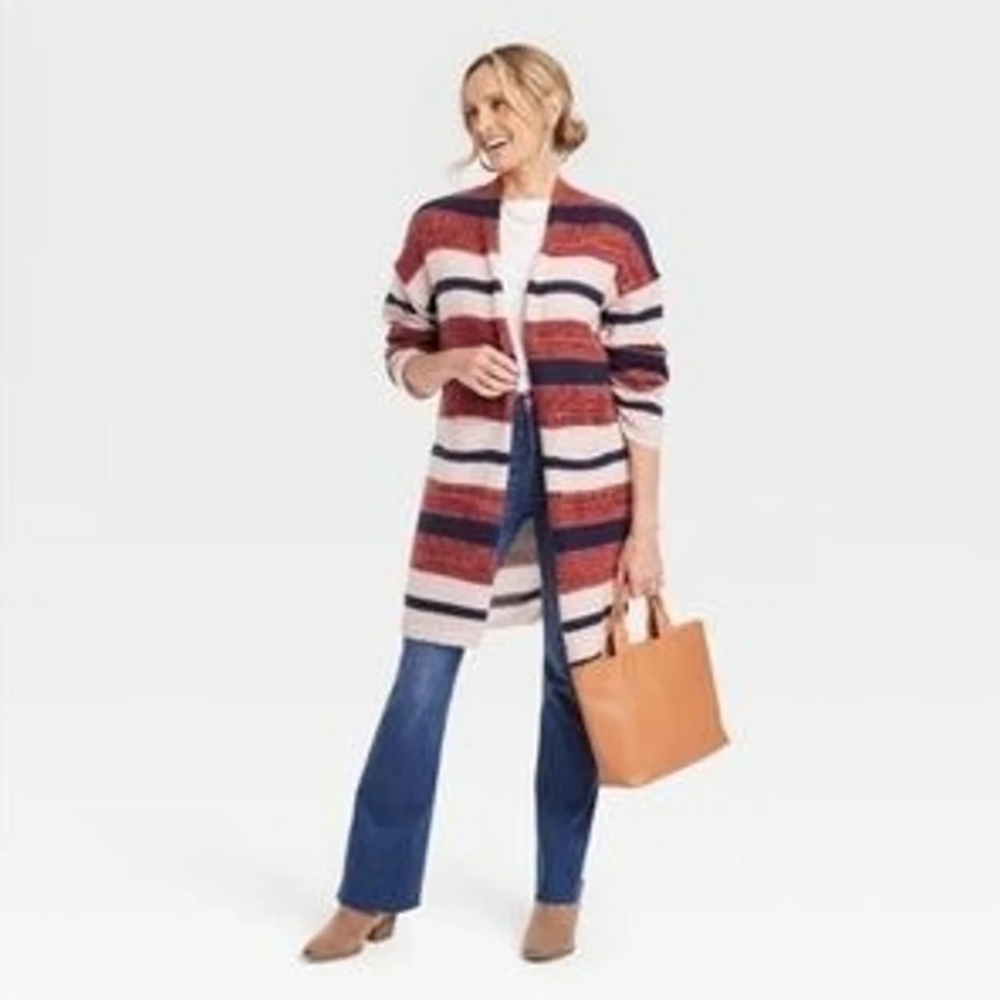 Women's Open Front Cardigan Sweater, 3X, NWT